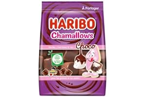 CAROUF Haribo Chamallows Choco Marshmallows Bonbons 160 g