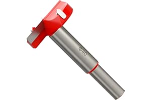 CSOOM Mèche Forstner 40 mm – Forstner pour bois, embouts Forstner avec tige ronde, accessoires pour perceuse