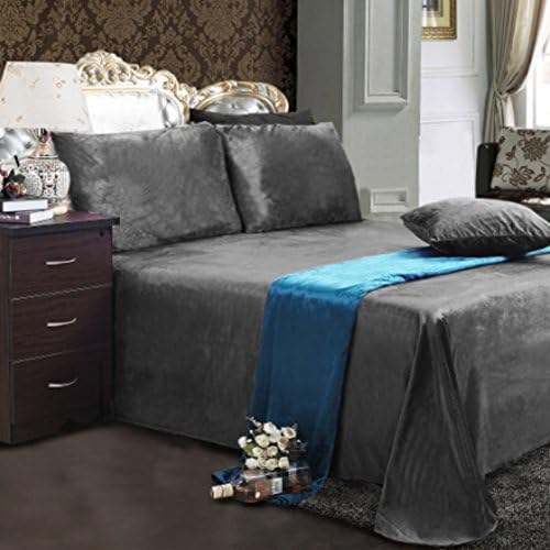 Fall/winter warm short plush sheets/Thickened bed sheets for one or two persons-B 180x240cm(71x94inch)
