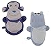 Produktbild SET Waschhandschuhe TIERE 2 Stück Waschlappen Wasch Handschuh Baby Kinder 18231