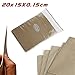 kingthink-UK 10 x Learning Blank Tattoo Tattooing Fake Practice Skin 20 x 15cm