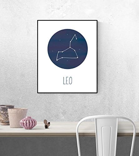 Leo Prints. Leo Poster. Prints For Walls. Art Prints. Art Print Posters. Leo Zodiac. Leo Horoscope. Leo Constellation. Leo Gifts.