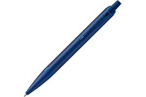 Parker Penna a sfera monocromatica IMinchiostro blufinitura e puntale blupunta mediaconfezione regalo