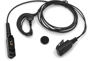 NEWASHAN - Auriculares con micrófono y PTT para Motorola TRBO Radio DP2400 DP2400e DP2600e DP3441e DP3661 XPR3300e XPR3500 MTP3000 MTP3550 XiR P6600 Talkie G-Style