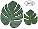 Produktbild Tropische Blätter Palm Simulation Imitation Leaf - Luau, Hawaiian, Dschungel, Beach Party Dekorationen Supplies Summer Flowers (Packung mit 24)