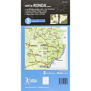 Camí de Ronda lineal. Sant Feliu de Guixols, Begur. Escala 1:25.000. Alpina Editorial. (Mapa Y Guia Excursionista)