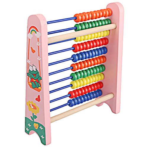 CocoTop Intelligence Toys Abacus with Colorful Beads