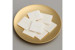 CHURCH SUPPLY Gluten-Free Altar Bread – White 1'', Bag of 50 | Premium Communion Wafers for Church Services, Eucharist, and Celiacs