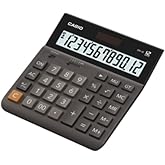 CASIO MH-12-BK-W-DP Masa&uuml;st&uuml; Hesap Makinesi Siyah