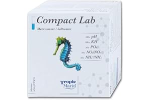 Tropic Marin Compact Lab Meerwasser pH, KH, PO4, NO2/NO3, NH4/NH3, (Nachfolger vom Expert-Testset)