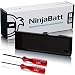 Produktbild NinjaBatt Laptop-Akku für Apple Macbook Pro 15' A1286 A1382 661-5844 661-5211 661-5476 (For Core i7 2011 & Mid 2012) MC721LL/A MD318LL - Premium Qualität Hohe Leistung [Li-Polymer/58Wh/10.8v]