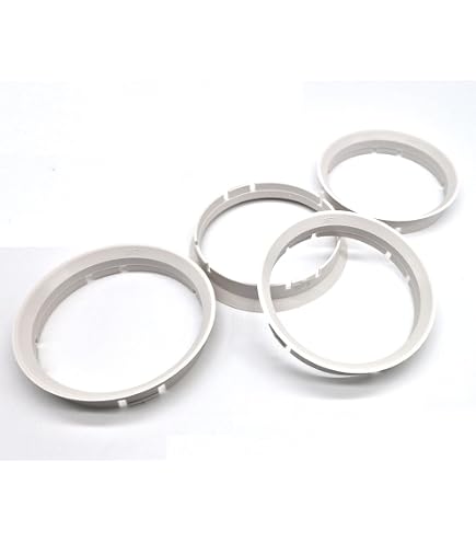 Lot De 4 Bagues De Centrage 70.0 Mm Vers 66.1 Mm – Parfait Pour Jantes Alu, Anti-Vibrations !