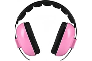 SHOCHX Baby Ear Defenders Protection Headphones Adjustable Comfortable Noise Reduction Ear Muffs for Age 3 to 36 Months, Soundproof Baby Headphones for Airplane Sleeping Firework Concert Cinema