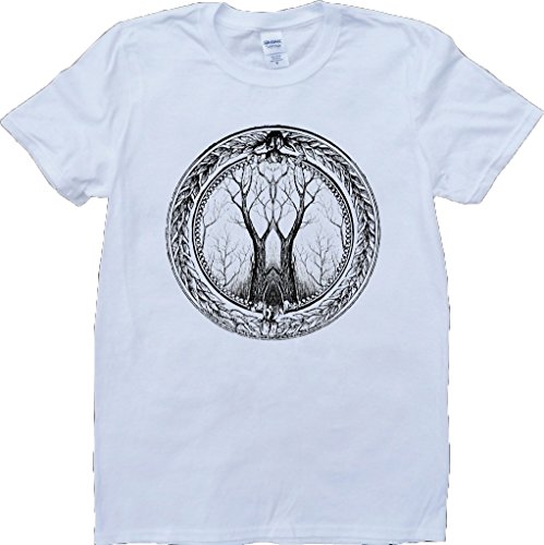 Radiohead L' King di Limbs Bianco A su Ordine T-Shirt - Medium