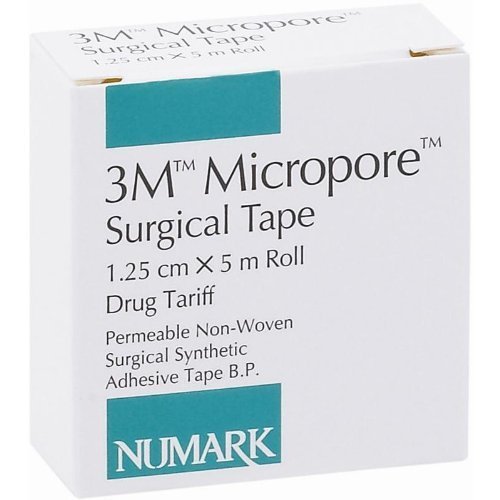 Preisvergleich Produktbild Numark Micropore Tape 1.25 x 5m