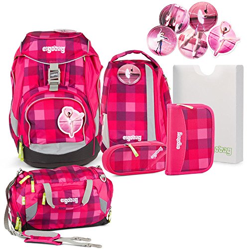 Preisvergleich Produktbild Ergobag Pack RhabarBär Schulrucksack-Set 6tlg + Sporttasche
