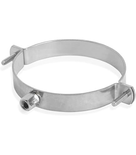 Ofenrohrhalter 150 Mm - Stabile Rohrschelle Für Kaminrohre Mit Wandabstand