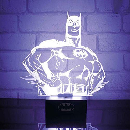 Superhero Mood Light Lamp Batman stance Official DC Comics One Size