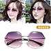 Produktbild CFLFDC Sonnenbrillen Die Polarisierte Sonnenbrille Der Frauen Ms. 100% Uv-lampe 552 Silberner Rahmen Gradienten lila