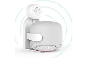 Aokicase JGL01 Compatible with Google Nest WiFi Router + Point Holder Wall Mount Stand Accessory with Integrated Cable Management No Screws Required Speaker Accessories Rack (White)
