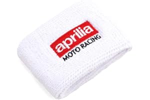 ZEXDDI Adatto per RSV4 RS4 RS250 RS660 Tuareg 660 750 Shiver RS457 RSV1000/R/RR GPR 150 125 Tuonov4 Moto Anteriore Fluido Freno Frizione Serbatoio Sock Cover (Bianco)