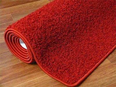 Teppich Hochflor Shaggy Prestige Knallrot in 22 Größen, Größe:300×300 cm - 6