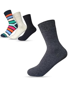 LIBRA Select Damen Socken - extra feine gekämmte Baumwolle - Softrand ohne Gummi u ohne Naht