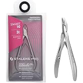 STALEKS PRO Profesyonel manik&uuml;r pense 3 mm Paslanmaz &ccedil;elik. NS-10-3