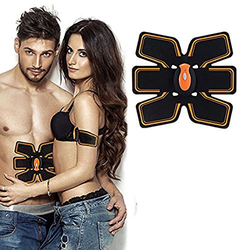 Preisvergleich Produktbild Yukefeng Wireless Electro Muscle Toner Fitness System Body Massager / Unisex Wireless Muscle Stimulation Body Muskelaufbau System ABS Training Fitness Body fit for ARM / Bauch