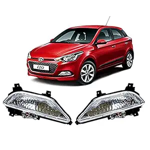 Autopearl Car Fog Lamp Lights for Hyundai I20 Elite without Plastic Sash Cover
