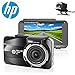 Price comparison product image HP Dash Cam front and rear Dual Lens In Car Camera DVR Full HD 1080P,3.0'' IPS Screen,Night Vision,G-sensor, Motion Detection,Parking monitor