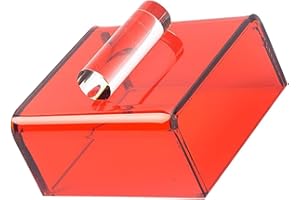 EASYTODENTA Dental Curing Light Protector Box Orange Ultraviolet Shield Cover Box with 2 Size (Small)