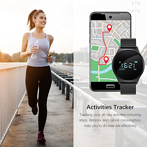 XCSOURCE® Smart Sport Wristband Armbanduhr Herzfrequenz Blutdruck Schlaf Monitor Wasserdichter Calorie Schrittzähler Fitness Tracker AC728 - 3