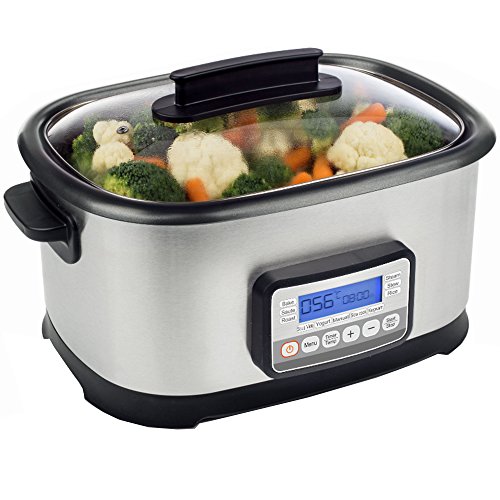 Syntrox Germany 16 in 1 Sous Vide Kocher, Multikocher, Niedrigtemperaturgarer , Vakuumgarer, Slow Cooker Langsamgarer, Schongarer der Premiumklasse - 2