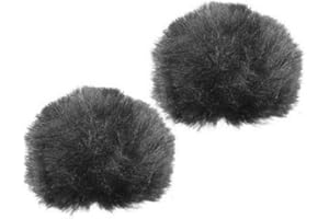 Rycote 065501 Windschutz für Lavalier - Black (2er Pack)