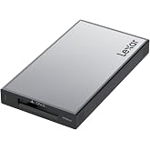 Lexar Profesyonel İş Akışı CFexpress 4.0 Tip B Kart Okuyucu, Lexar Profesyonel İş Akışı ile &Ccedil;iftler, USB-C - USB-A Adapt&ouml;r&uuml;, 