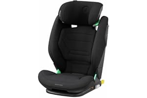 Maxi-Cosi RodiFix Pro² i-Size Kindersitz, 100–150 cm, 3,5–12 Jahre, ISOFIX Autositz Kinder, 3 Liegepositionen, ClimaFlow, Verstellbare Höhe/Breite, G-CELL Side Impact Protection, Authentic Black