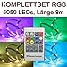 Produktbild SET RGB 20er: 8m LED Streifen + Trafo + Controller FUNK PCBw