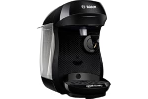 Tassimo happy friendly kapselmaskin TAS102E, svart | över 70 drycker, lämplig för alla koppar, automatisk avstängning