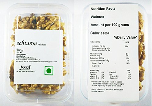 Schtaron Dry fruits Combo pack of 2 (Deshelled Walnuts & Dried Figs) RS.465 (50.00% Off) - Amazon