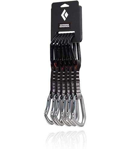 Dégaine Escalade Rocklock Twistlock Carabiner - , Groesse-BD:One Size, Farbe -BD:Gray Black Diamond