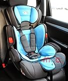 Mcc Blue 3in1 Convertible Baby Child Car Safety Booster Seat Group 1/2/3 9-36 kg