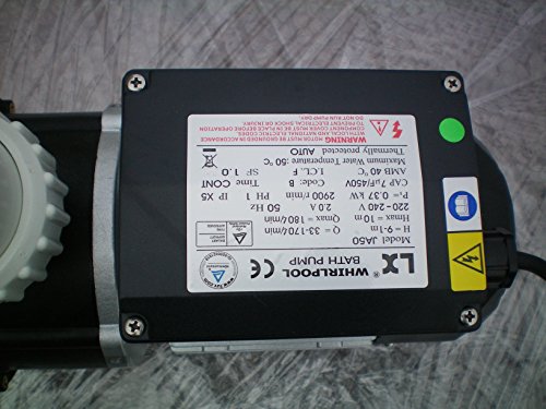 Whirlpoolpumpe JA50, Zirkulationspumpe 370 W - 4