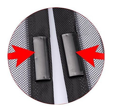 Yahee Insektenschutz Türvorhang mit 16 starken Magneten Moskitonetz Vorhang 210 cm x 100 cm - 5