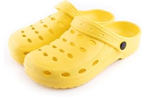 R-ISLAND Clogs Classic,Zuecos de Mujer,EVA,Impermeable,Zuecos para Trabajo,sanidad,Cocina,Piscina,Playa..etc