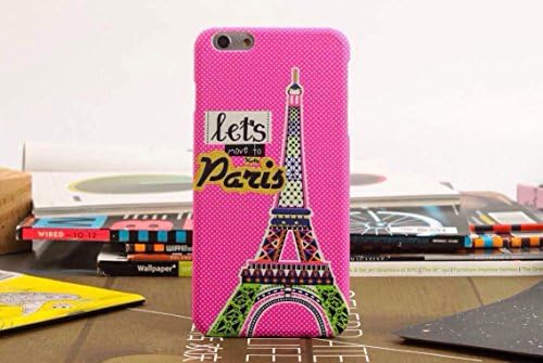De Luxe Luminous Graffiti Pattern PC Material Hard Case for Iphone 6 (EIFFEL TOWER)