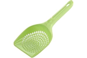 Anawakia Pelle à litière pour chat (vert, petits trous)