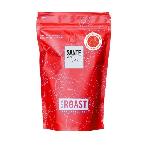 BLANK ROAST | Manufakturkaffee | Sante | Cafe Creme | Arabica | Kaffee Größe 1000g, Geschmack gemahlen für Herdkocher