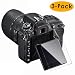 Produktbild KIMILAR Schutzfolie Kompatibel mit Nikon D7500 Panzerglas, (3 Stück) Gehärtetem Glas Displayschutzfolie für Nikon D7500, Blase-Free 9H Härte Easy Installation HD Clear
