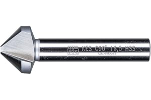 PFERD Svasatore conico HSS | 90°, Ø 20,5 mm, diametro gambo: 10 mm, DIN 335 C | 25202115 – per svasare viti a 90°